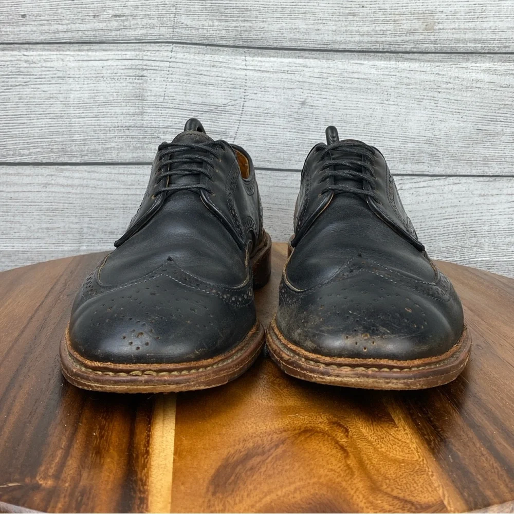 Allen Edmonds Alumnus Wingtip Oxford Black Leather Men’s Shoe Size 10